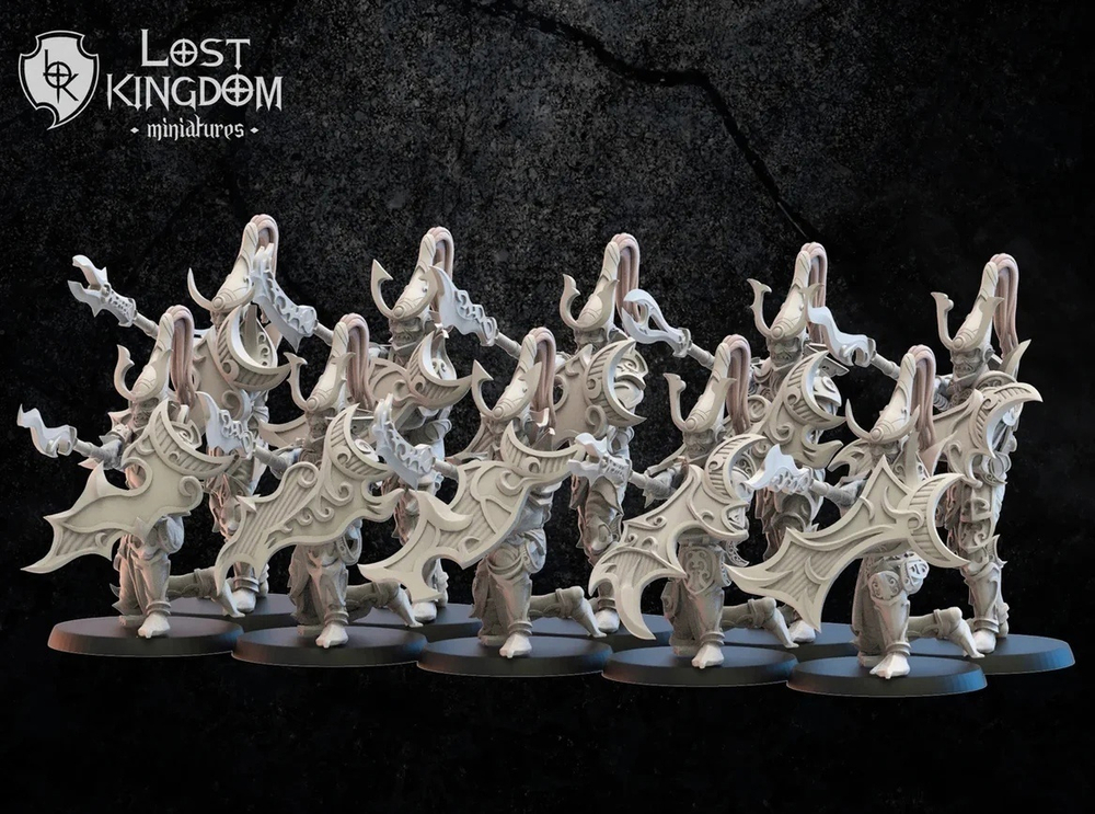 Slaanesh Troops / Dark Elves Troops