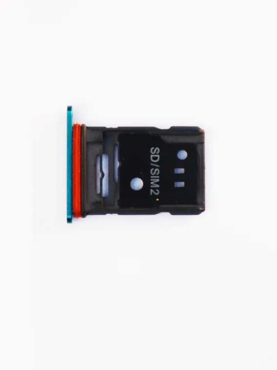 Sim лоток для TCL 10 Pro зеленый (Green)