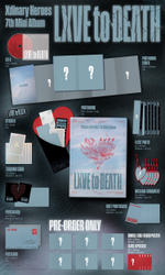 Альбом Xdinary Heroes - 7th Mini Album [LXVE to DEATH]