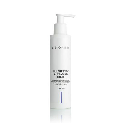 ANGIOPHARM МУЛЬТИПЕПТИДНЫЙ ОМОЛАЖИВАЮЩИЙ КРЕМ, 200 мл. | MULTIPEPTIDE ANTI-AGING CREAM
