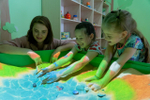 Интерактивная песочница Playstand "Полянка"