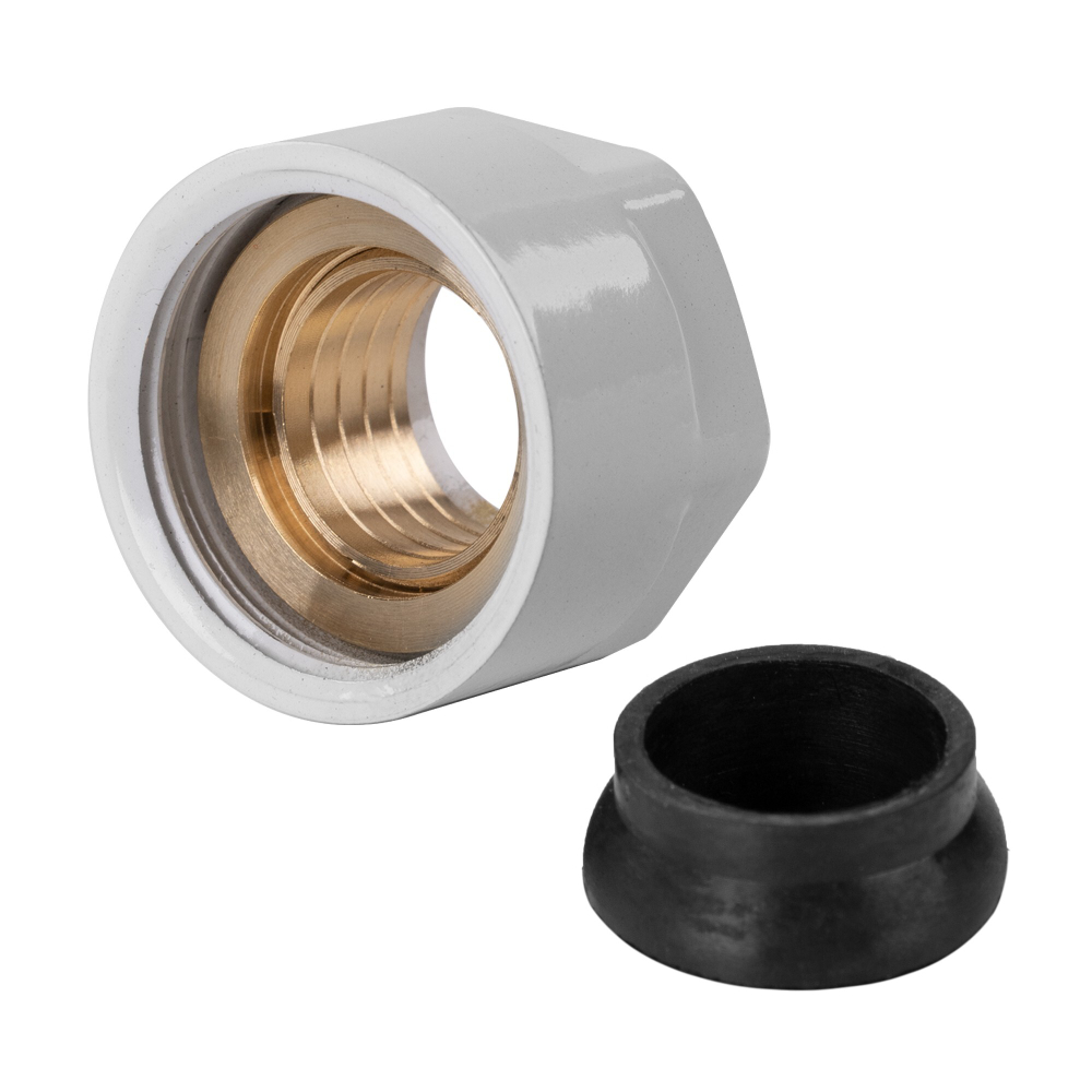 Концовка для монтажной трубки Royal Thermo 3/4quot; (белый)
