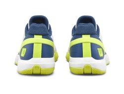 Детские Кроссовки теннисные  Wilson Rush Pro 5 JR - snow white/snow white/ensign blue