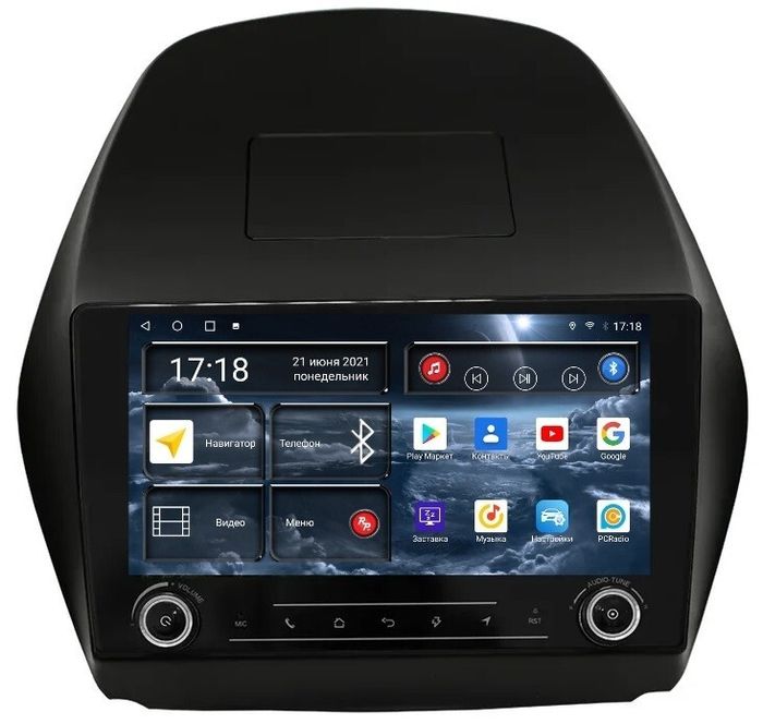 Магнитола для Hyundai iX35 2009-2015 - Redpower K 047 Android 10, Быстрая, Hi-Fi звук, CarPlay, SIM-слот