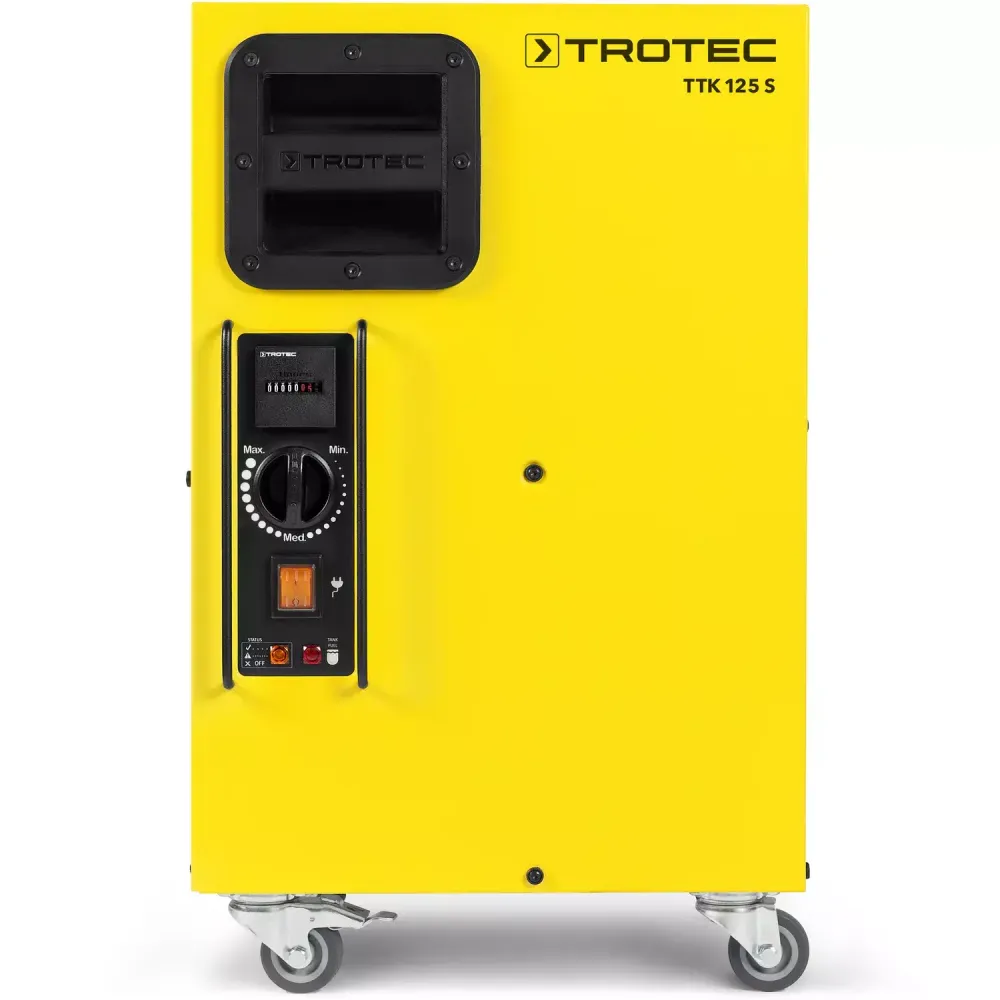 Осушитель воздуха TROTEC TTK 125 S мобильный - [до 32 л. за сутки / для S≈120 м²]