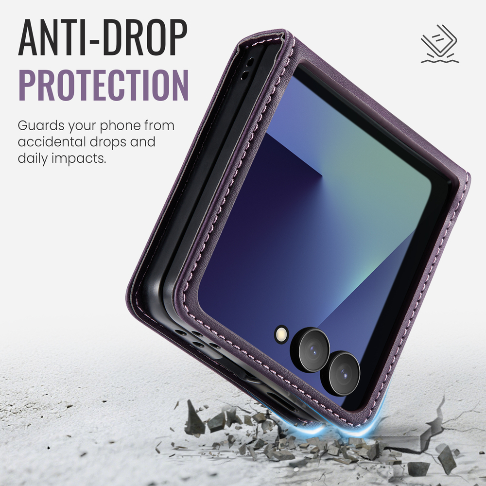 Чехол-книжка CaseMe RFiD Samsung Galaxy Z Flip 8