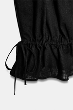 ШИРОКИЕ БРЮКИ С ЗАВЯЗКАМИ — ZW COLLECTION — ZARA