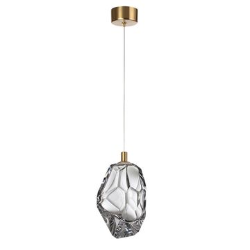 Подвес 4W 3000K 7114/4LA бронзовый/прозрачный GEMME Odeon Light