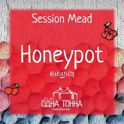 Медовуха Одна Тонна Хонипот: Вишня / Mead Odna Tonna Honeypot: Cherry 20л - кег