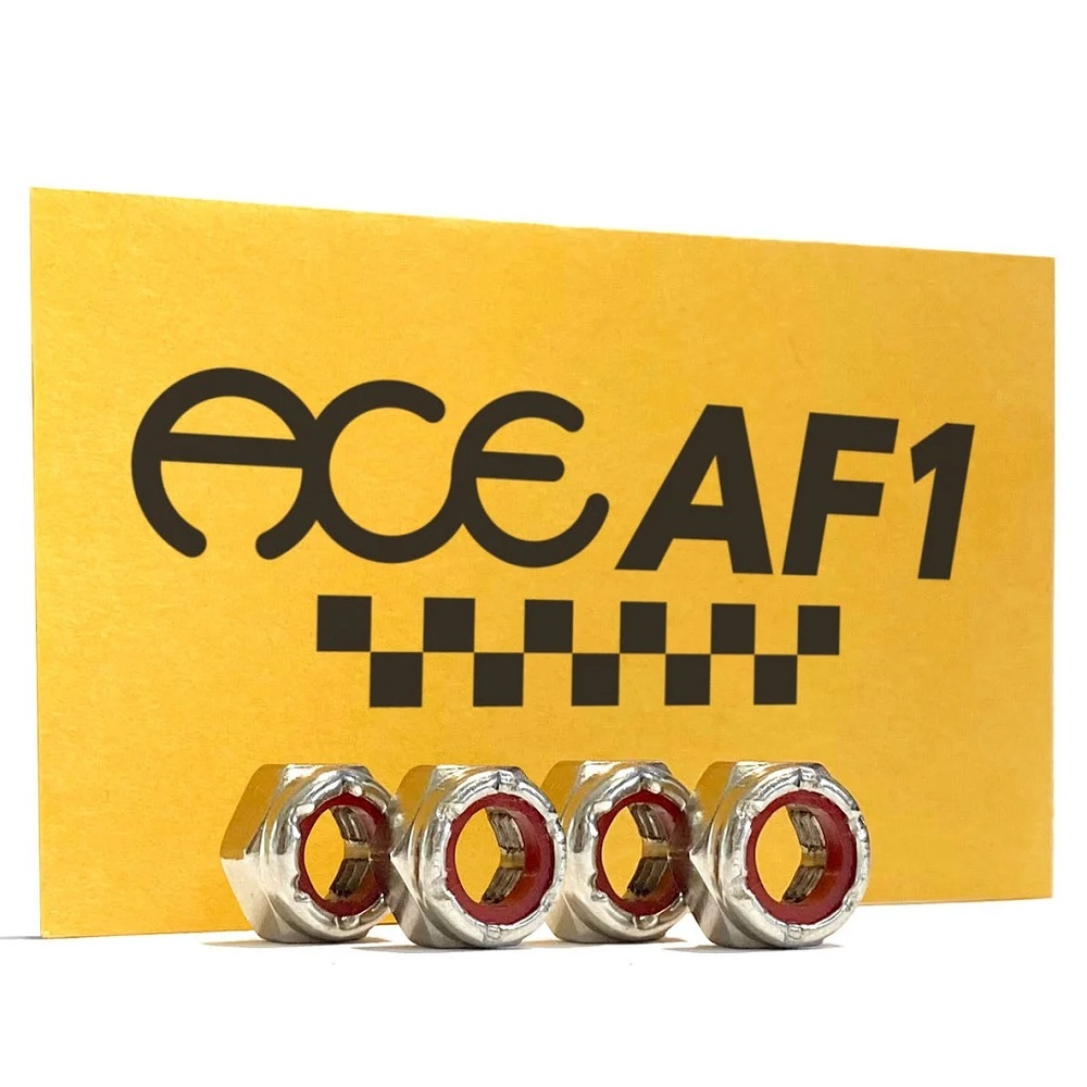 Гайки на ось для скейтборда Ace Re-Threading Axle Nuts (Pack of 4)