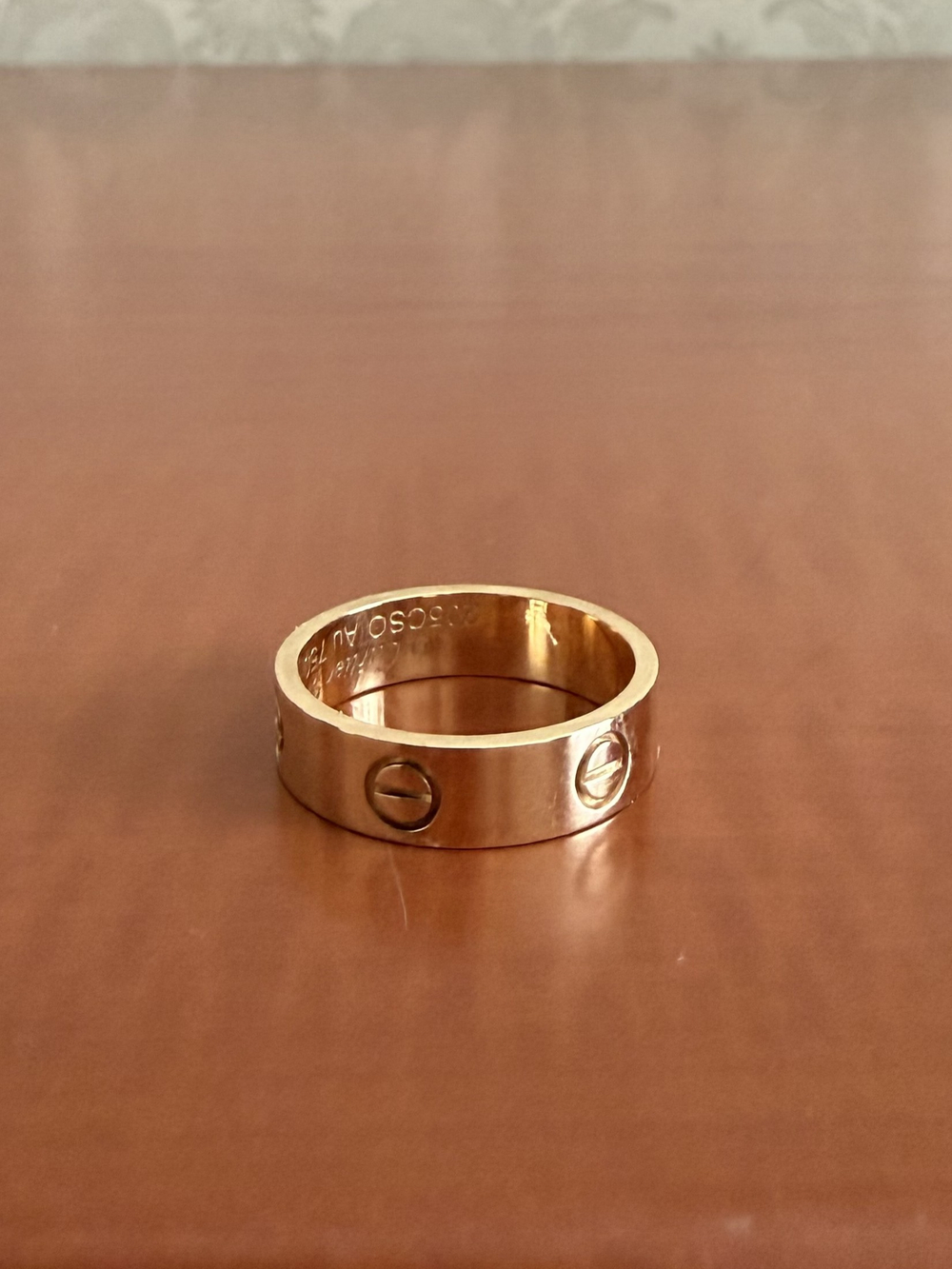 Кольцо Cartier Love Classic Model