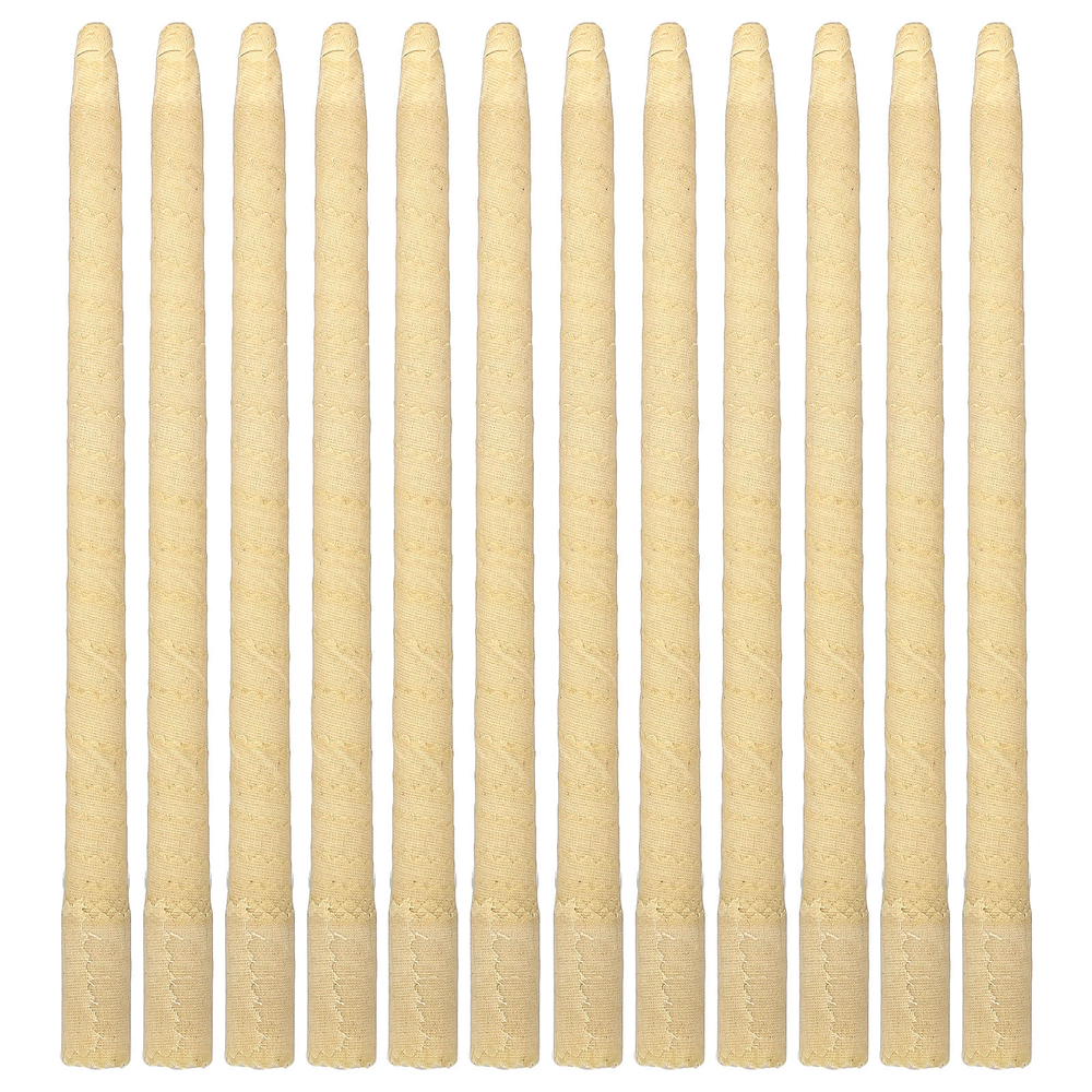 Wally's Natural, ушные свечи из пчелиного воска, без запаха, 12 шт.