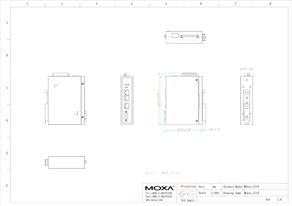 MGate 5119-T