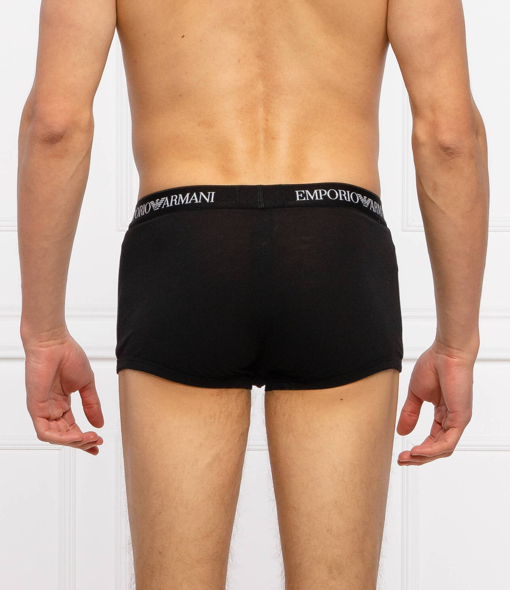 трусики-боксеры 3 шт. Emporio Armani - черный(111610 CC722)