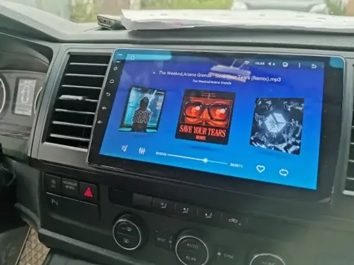 Магнитола для Volkswagen T6 Caravelle, Multivan, Transporter 2015-2019 - FarCar S280 монитор 9.5" IPS на Android 13, CarPlay