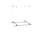 Donolux Magnet Modular System «CODE 1.2»,  L1000хL1000хH95-3000 мм (высота регулируется),  DC24V,  подв