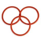 Кольцо для изолятора головки PTM80 D 18x15mm красное — фото 2