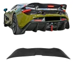 Карбоновый спойлер на крышку багажника для McLaren 720S 2017-2023 МакЛарен тюнинг