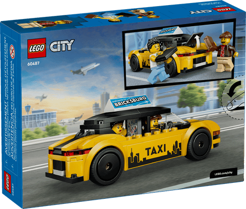 Конструктор LEGO City 60487 Yellow Taxi