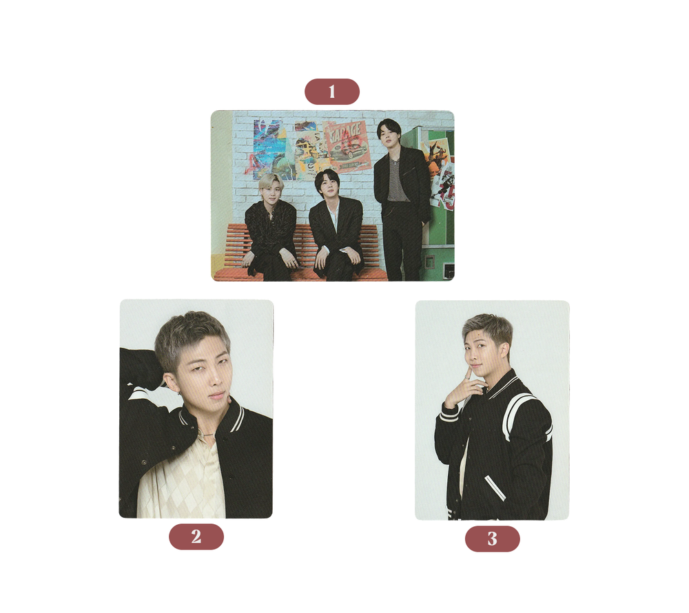 [Фотокарты] BTS - PERMISSION TO DANCE on Stage 'Mini Photocard'