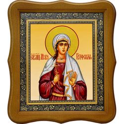 Моико Готфская мученица. Икона на холсте.
