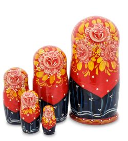Народные промыслы МР-24/ 18 Матрешка 5м «Анастасия с котелком»