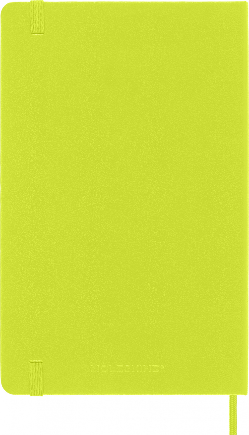 Блокнот Moleskine Classic QP062C2 Large 130х210мм PP 240стр. нелинованный твердая обложка лайм