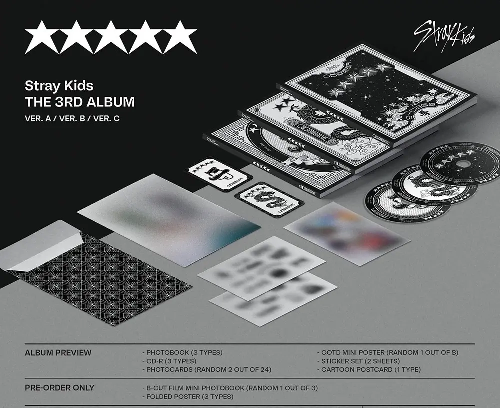 Альбом STRAY KIDS - 5 STAR