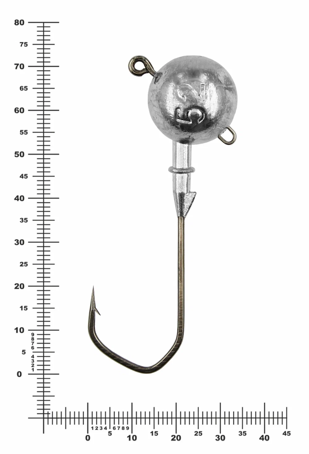 Джиг некрашеный Stinger Eye Jig, крючок Vido Craft VD-079 6/0 (3шт/уп)