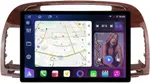 Магнитола для Toyota Camry 30 2001-2006 (рамка дерево 1) - FarCar S500+TS105 монитор 13" 2K QLED на Android 14, Быстрая, CarPlay, 4G SIM-слот