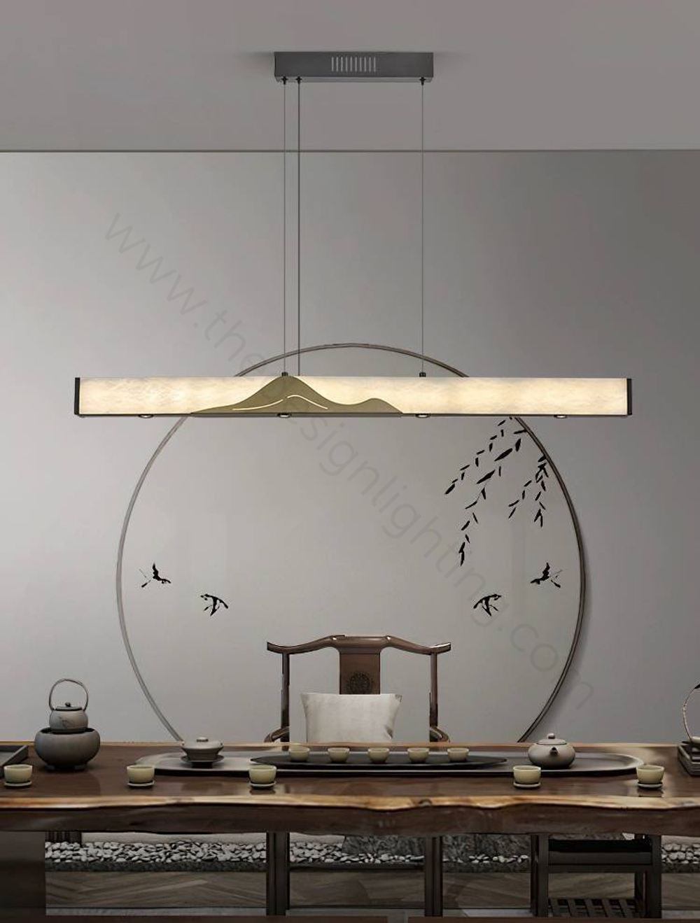 Chandelier  horizontal Seneca