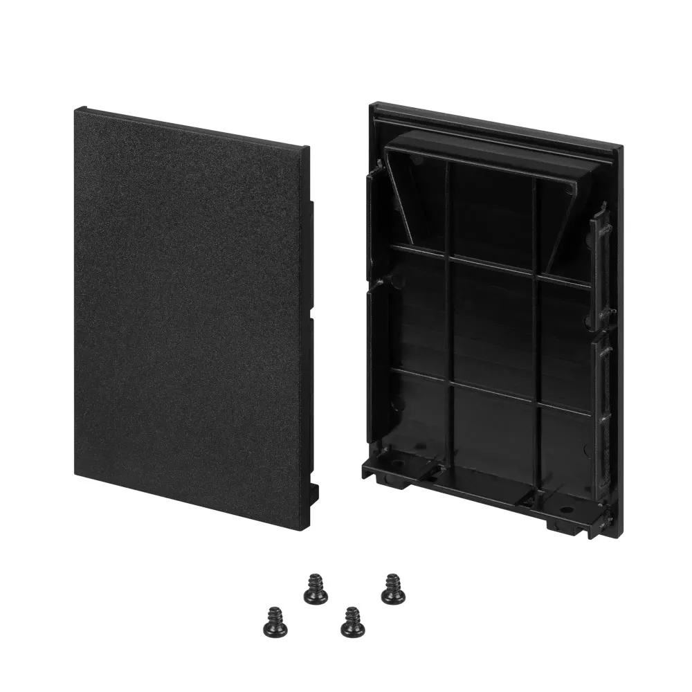 Заглушка LINE-5075-HONEYCOMB BLACK глухая (Arlight, Металл) Заглушка LINE-5075-HONEYCOMB BLACK глухая (Arlight, Металл)