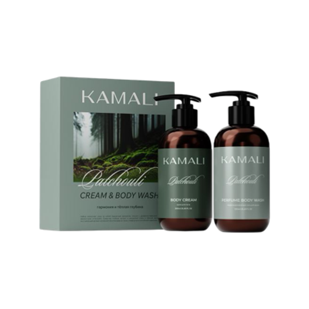 Набор уходовый KAMALI Cream&Body Wash Patchouli