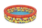 Бассейн надувной круглый 168*38 см Beautiful Butterfly Play Bestway (51202)