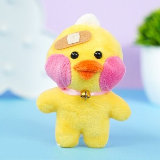 Мягкий брелок "Lalafanfan duck" B, 12 см