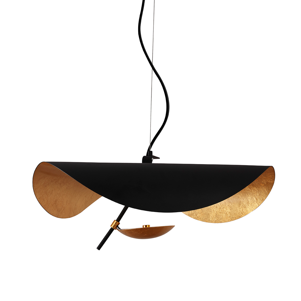 Подвесной светильник 8821P/L black/gold