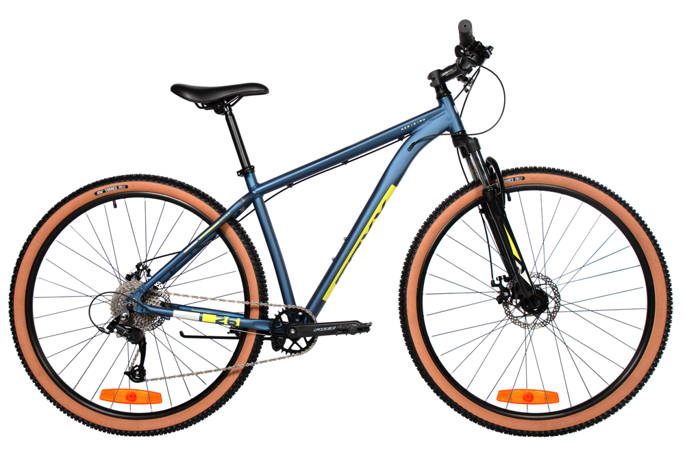 Велосипед 26" FOXX  MERIDIAN р.14" алюминий, синий