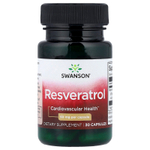 Swanson Vitamins, ресвератрол, 50 мг, 30 капсул