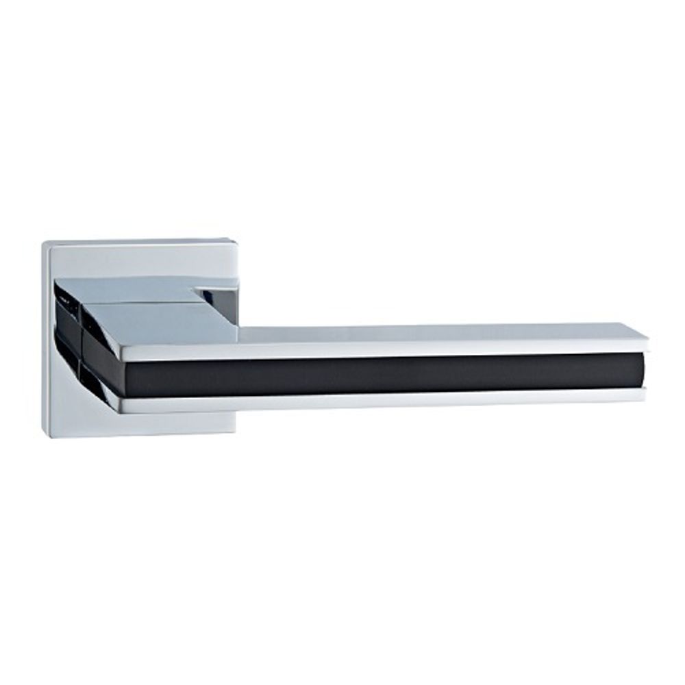 Ручка раздельная ABRISS R50.187 CP/BL хром/черный