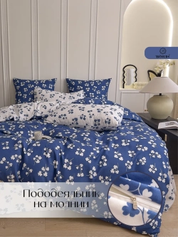 Постельное белье евро сатин