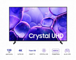 Телевизор Samsung UE55U8000FUXRU, 139см, 4K Ultra HD, Tizen OS, HDR10+, черный