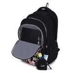Рюкзак Safari Elena DLX 19 SB Black, 48*33*23 см, 38л, 650 гр., 3отд., мини-косметичка