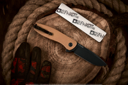 Складной нож Kizer Swedge сталь 9Cr18MoV BlackWash рукоять G10