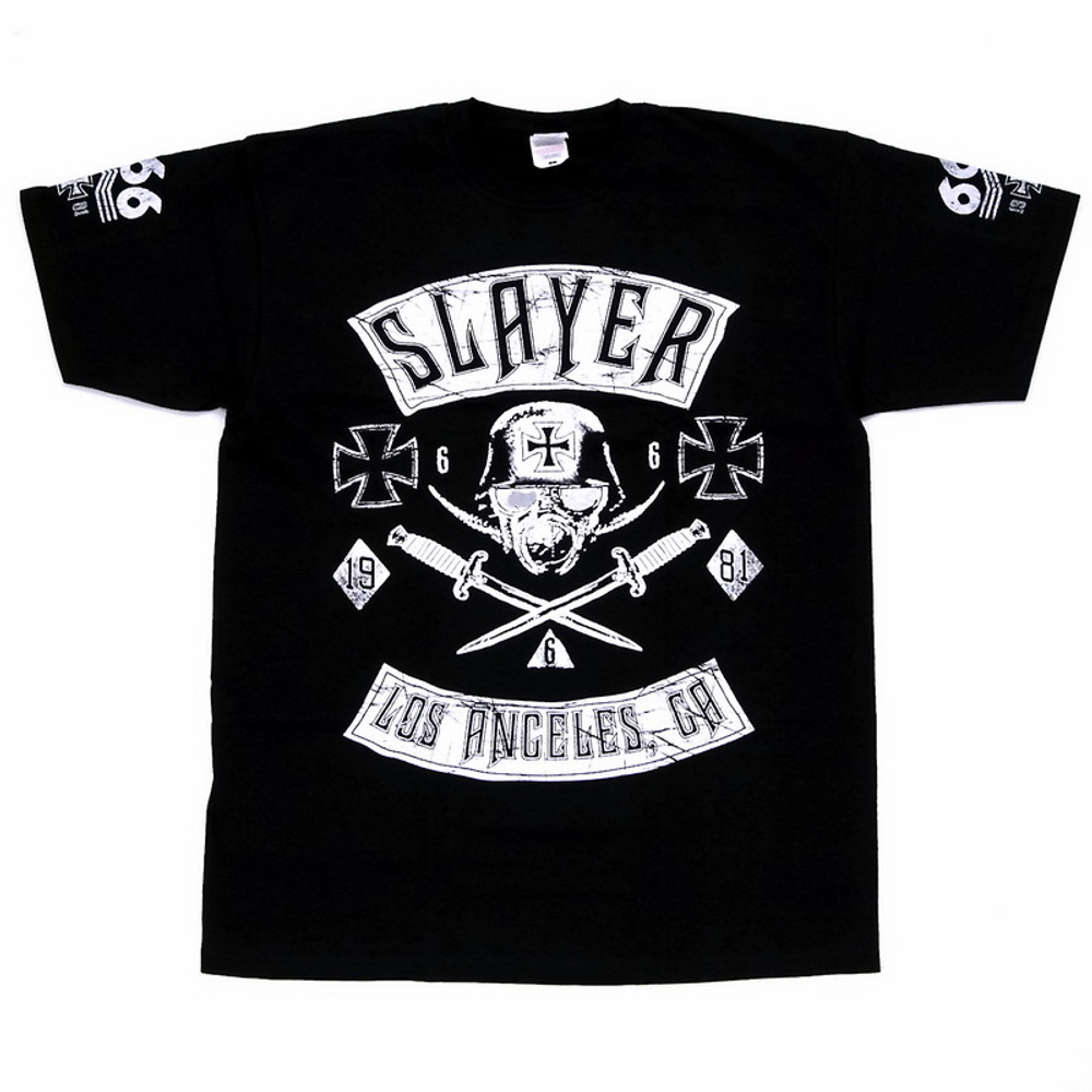 Футболка Slayer Los Angeles 1981