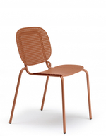 Стул металлический Scab Design Si-Si Dots, терракотовый