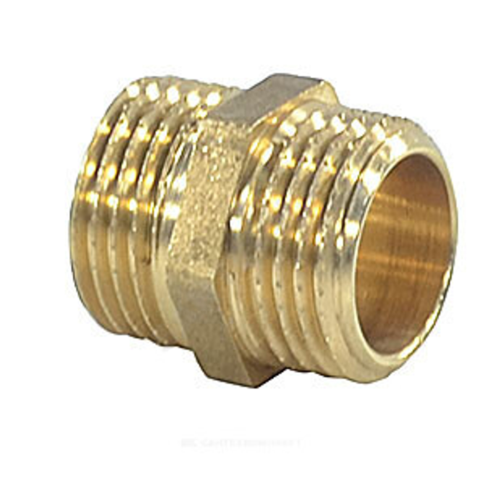 Ниппель латунь Ду 15 (1/2") НР VALFEX VF.582.L.012