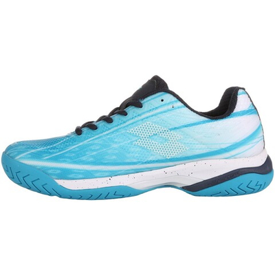 Мужские кроссовки теннисные Lotto Mirage 300 Speed M - blue bay/all white/navy blue