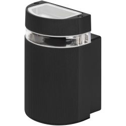 Светильник уличный настенный ЭРА «Адрия» GBW-102-BL-0160 230В 1хGU10 IP54 вверх черный | Садово-парковые светильники
