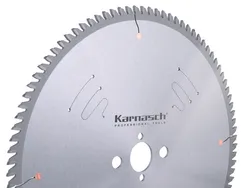 Диск пильный по алюминию, положительный угол Karnasch 350×4,0/3,2×40 мм, Z=54 TFP, арт. 11.1000-085