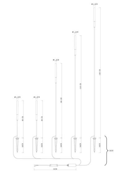 Грунтовый светильник Arte Lamp MUSTER A1083PA-5BK, 5хLED